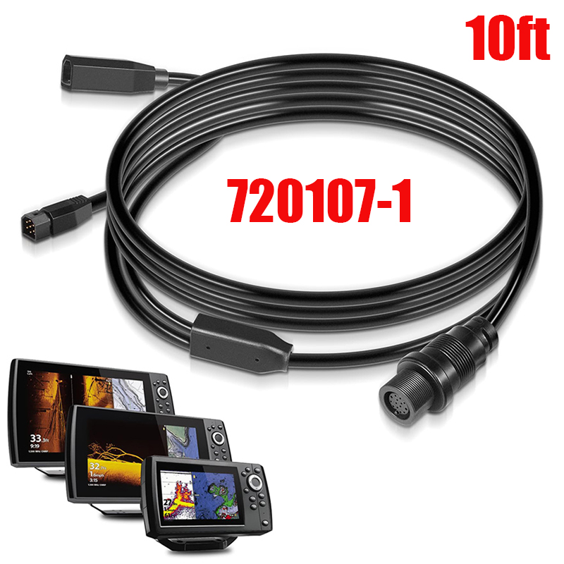 Fish Finder Cable - Cabo Adaptador de Transdutor 720107-1 de