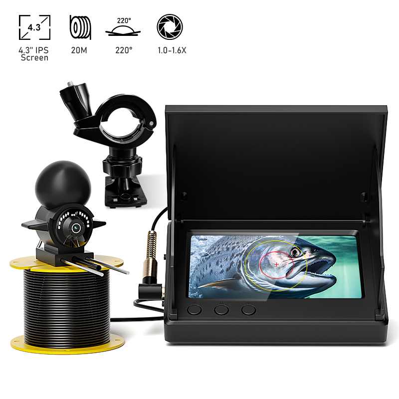 Fishing Depth Finder - Localizador de Peixes Portátil com Tela