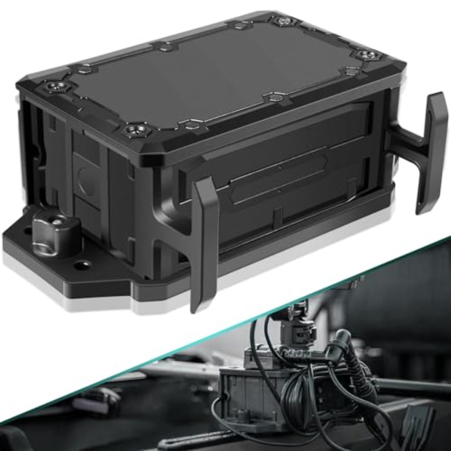 Fish Finder Mount - Caixa de Bateria Montada em Trilho