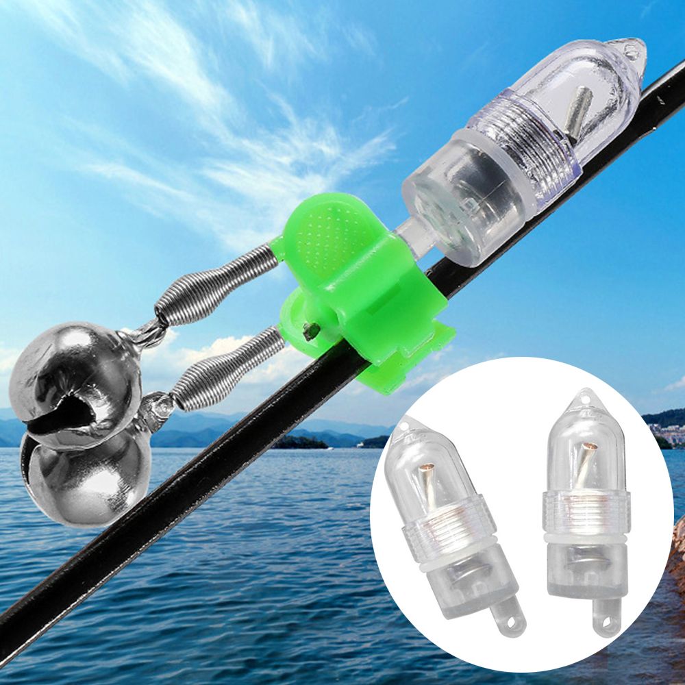 Bite Indicator - Portátil Durável Pesca Sino Alerta, Luz