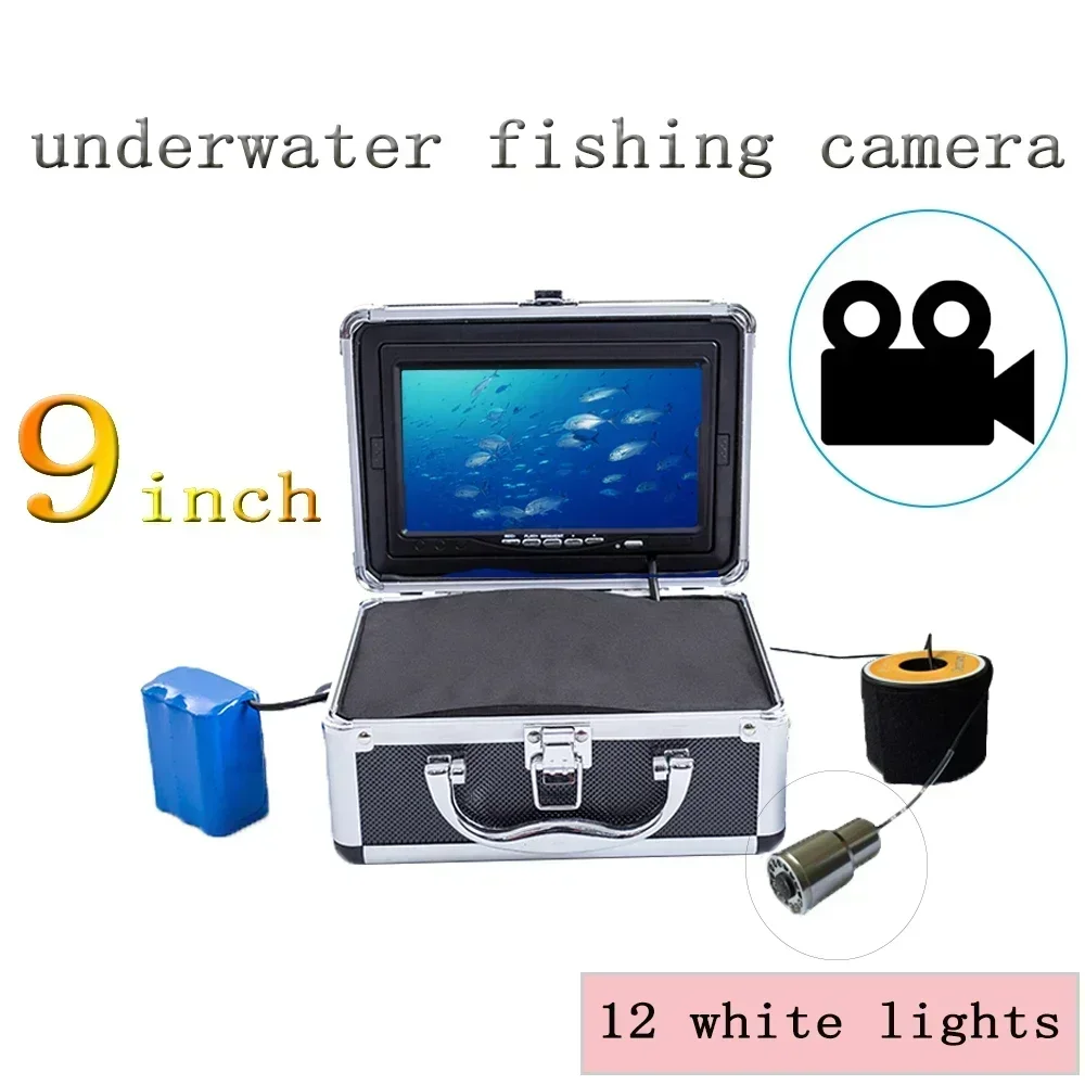 Fishing Camera - WF39 12 luzes brancas profundamente à