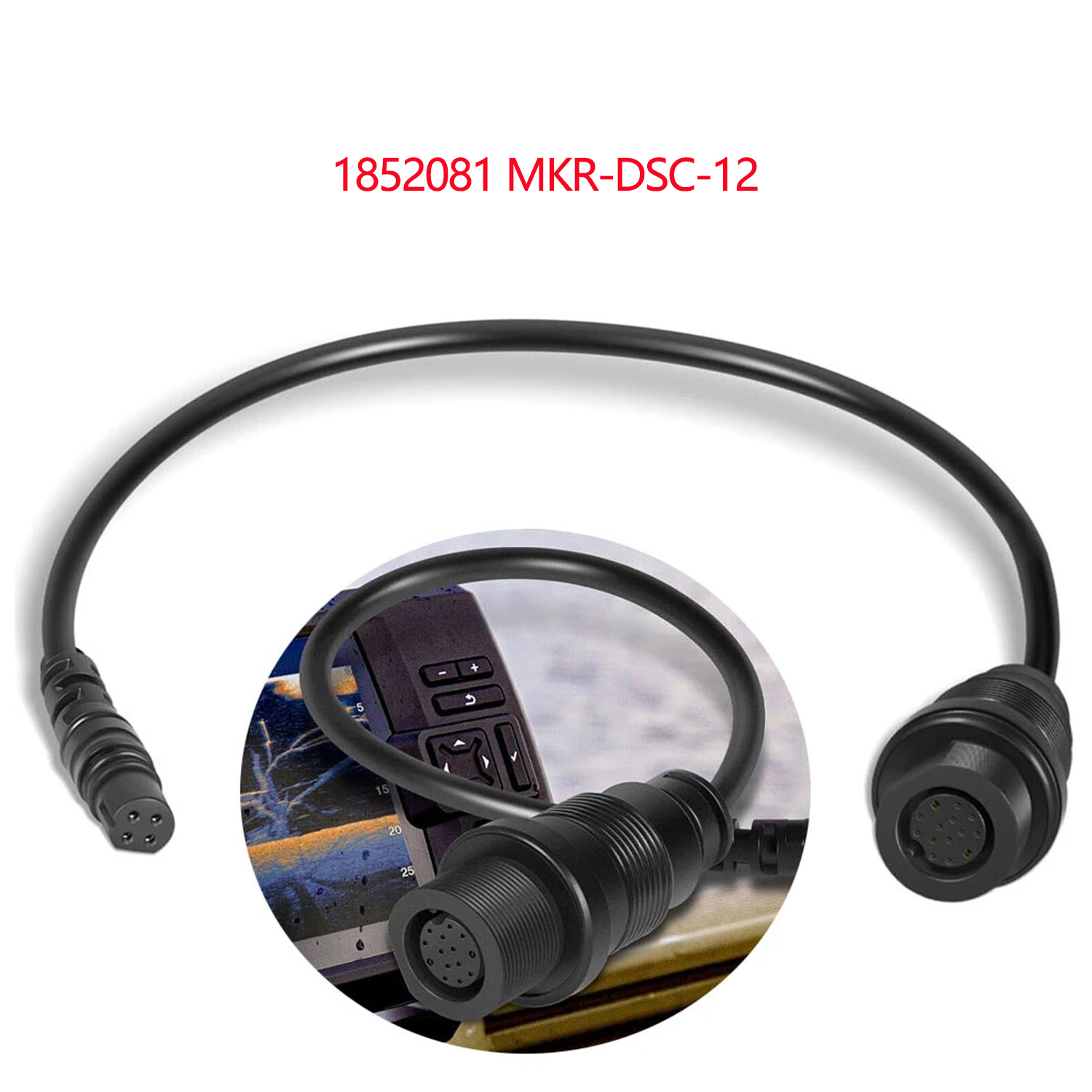 Fish Finder Cable - 1852081 MKR-DSC-12 Cabo adaptador de sonda