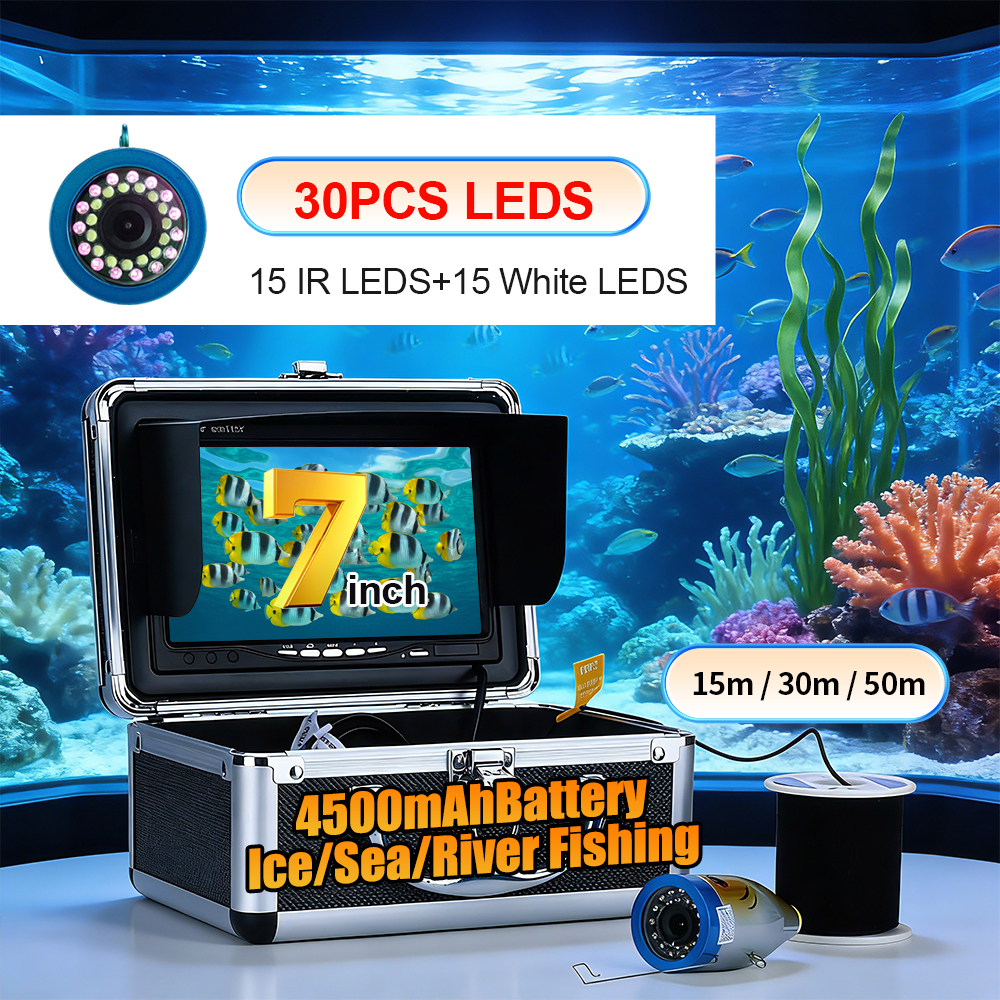 Fish Finder Battery - Câmera de Pesca Subaquática - Localizador