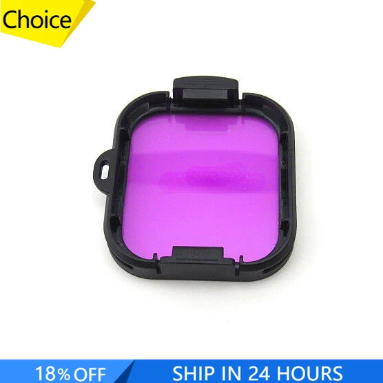 Underwater Camera - Filtro de mergulho roxo original, revestimento