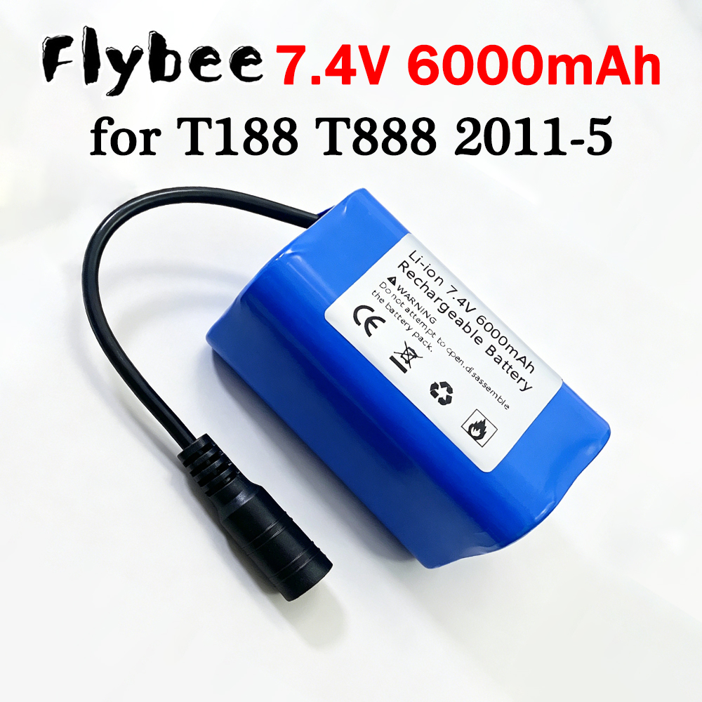 Fish Finder Charger - Bateria Li-ion 6000mAh 7.4V 2S1P para