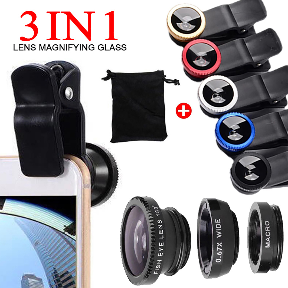 Lente Universal 3 em 1 Olho de - Fishing Camera avaliação e preço