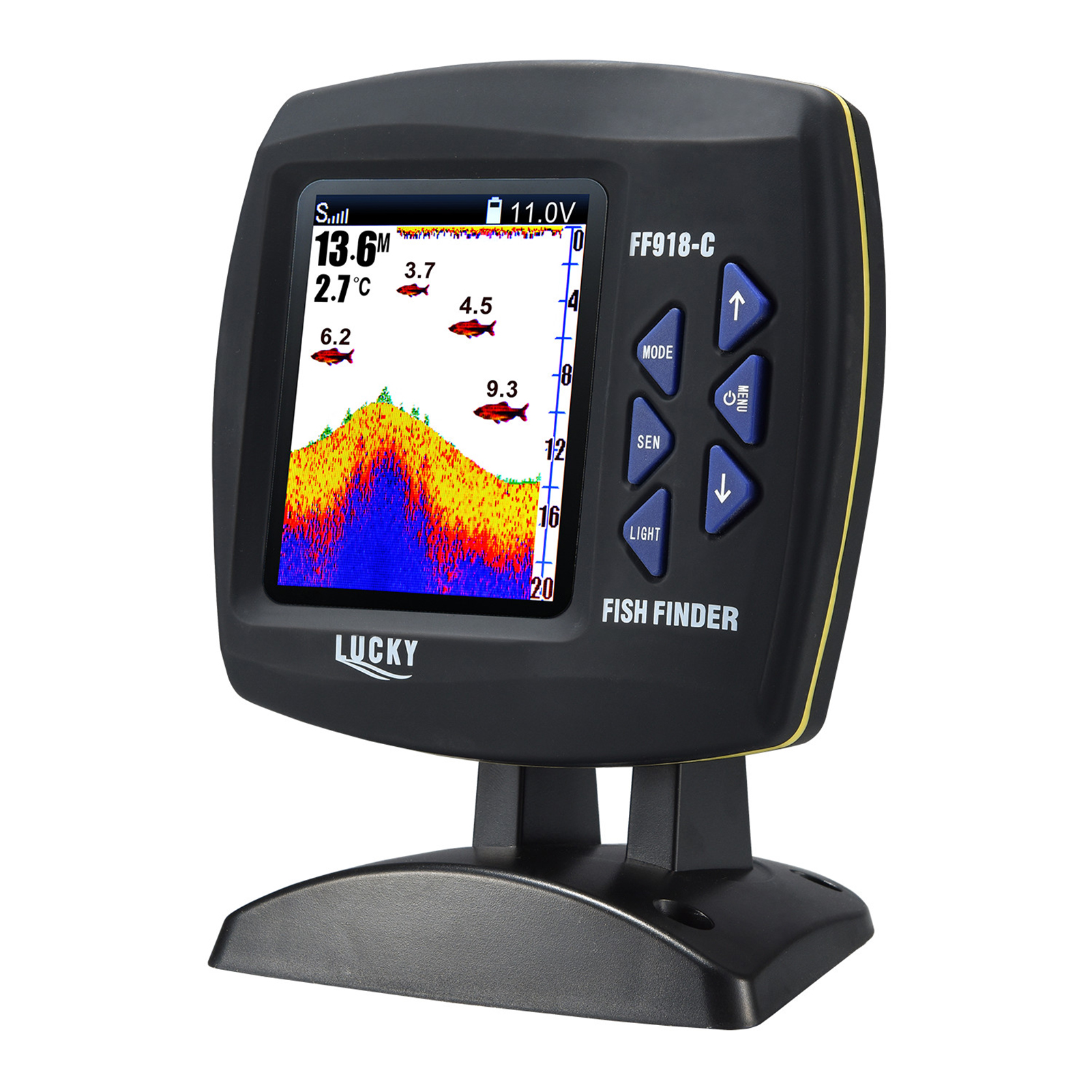 Peixe Finder Wired Transdutor  - Fish Finder Transducer avaliação e preço