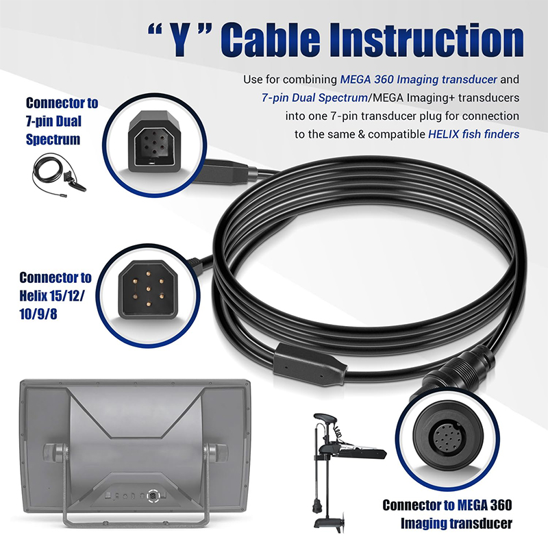 Cabo Adaptador de Transdutor 7 - Fish Finder Cable avaliação e preço