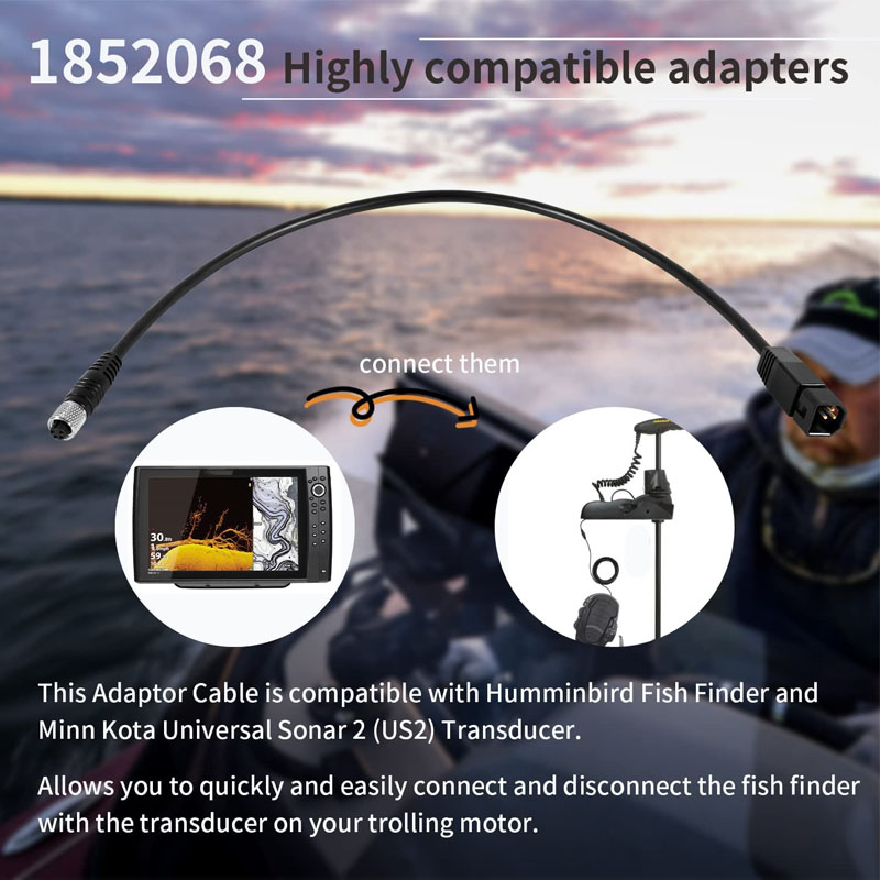 Cabo Adaptador Universal para  - Fish Finder Transducer avaliação e preço