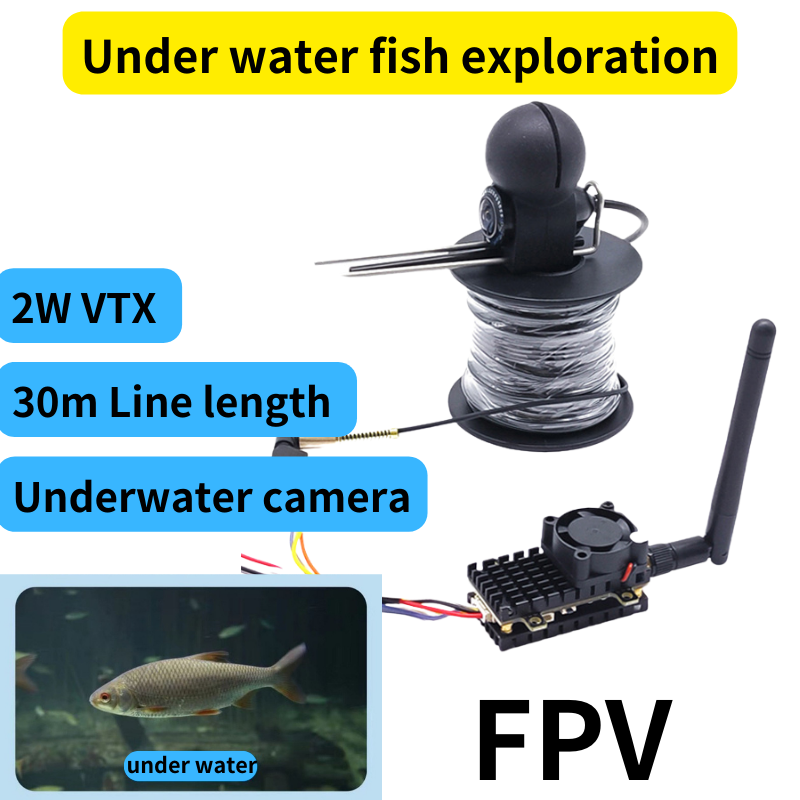 2w transmissão de imagem sem f - Underwater Camera avaliação e preço
