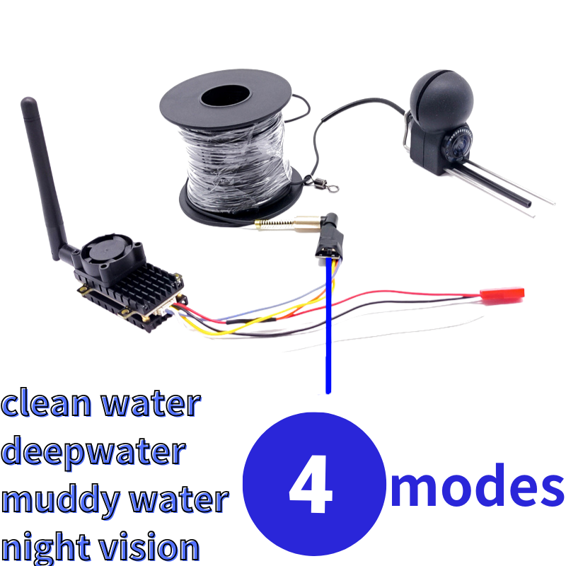 2w transmissão de imagem sem f - Underwater Camera avaliação e preço