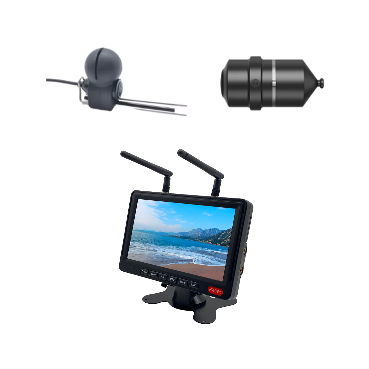 2w transmissão de imagem sem f - Underwater Camera avaliação e preço