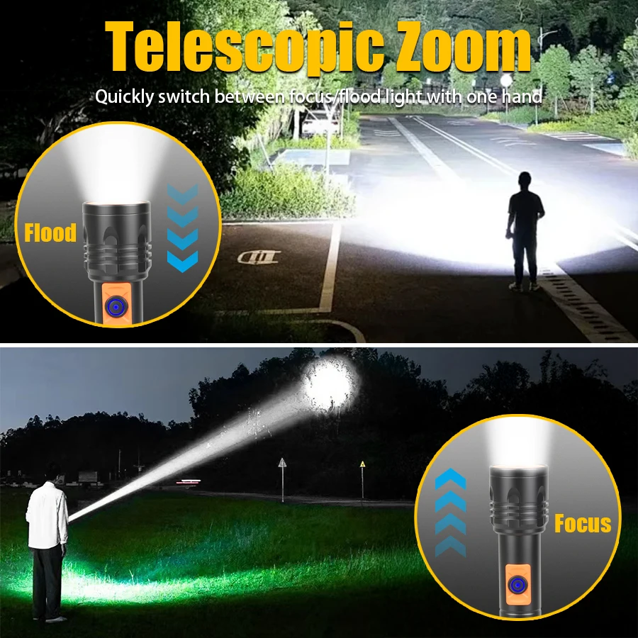Lanterna led de alta potência, - Fishing Light avaliação e preço