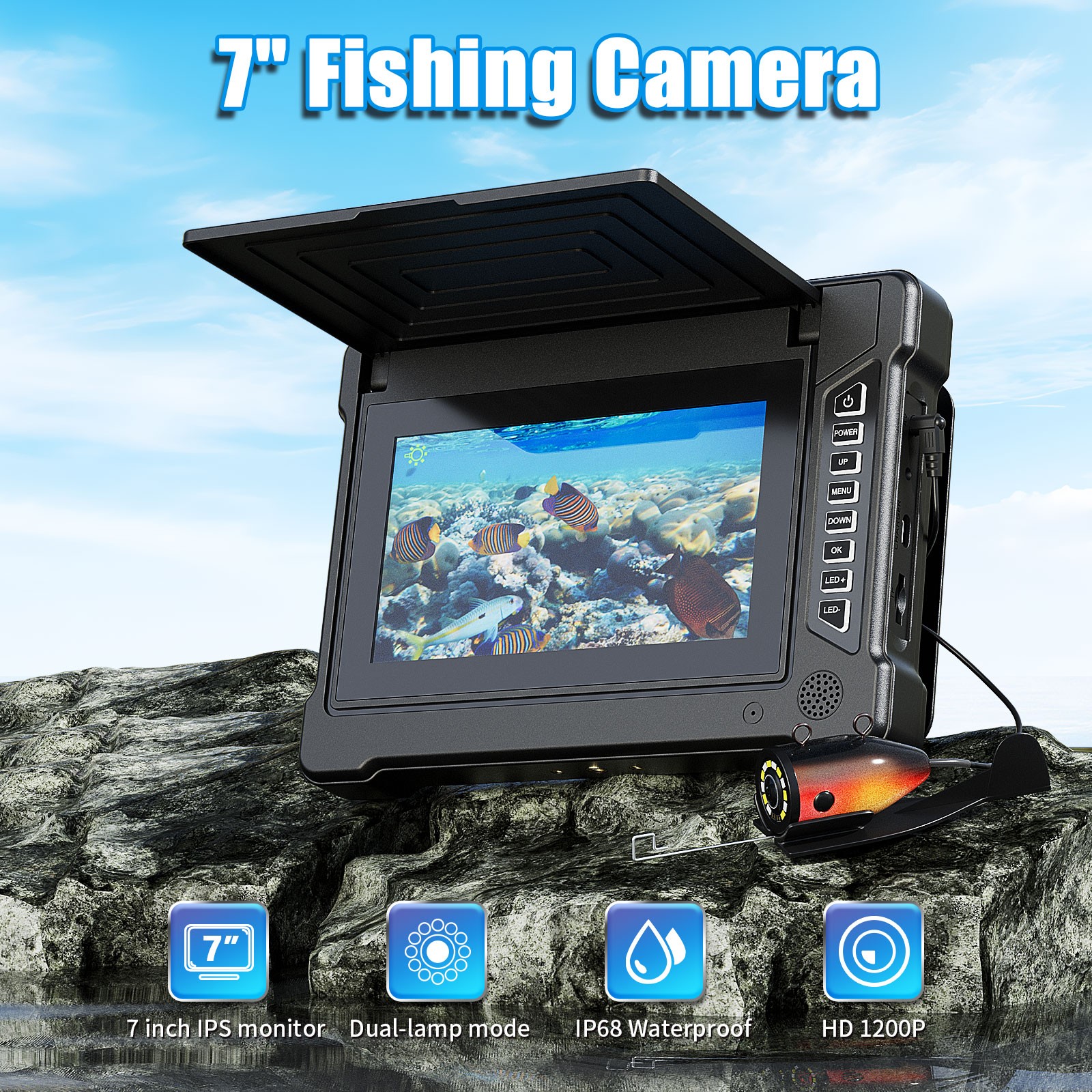 Câmera Subaquática de Pesca de - Fish Finder Cable avaliação e preço