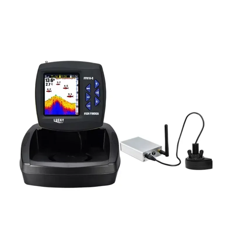 Novo LUCKY FF918C-WL com Displ - Fish Finder avaliação e preço