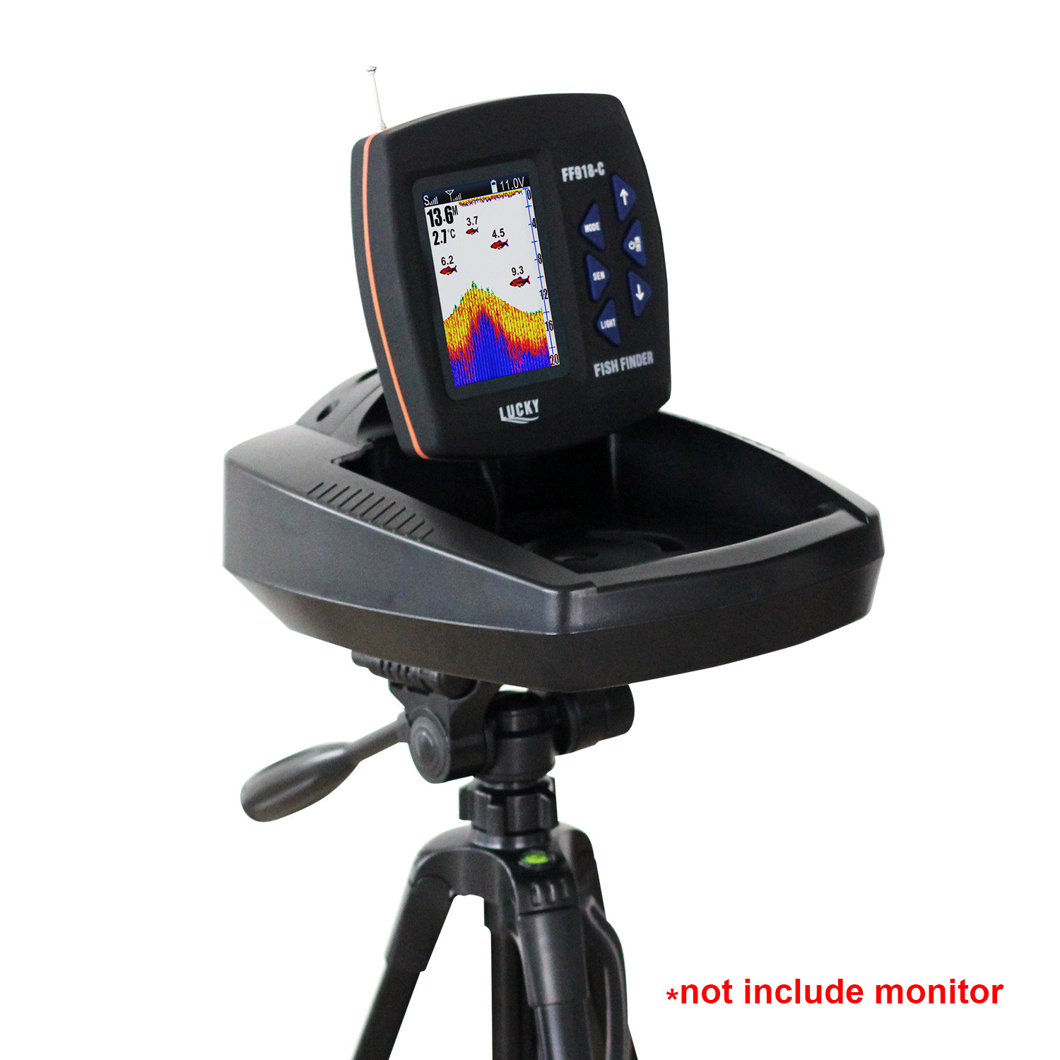 Localizador de Peixes Lucky FF - Fish Finder Transducer avaliação e preço