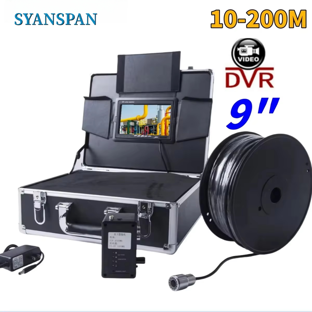 Câmera subaquática de poço com - Fishing Camera avaliação e preço