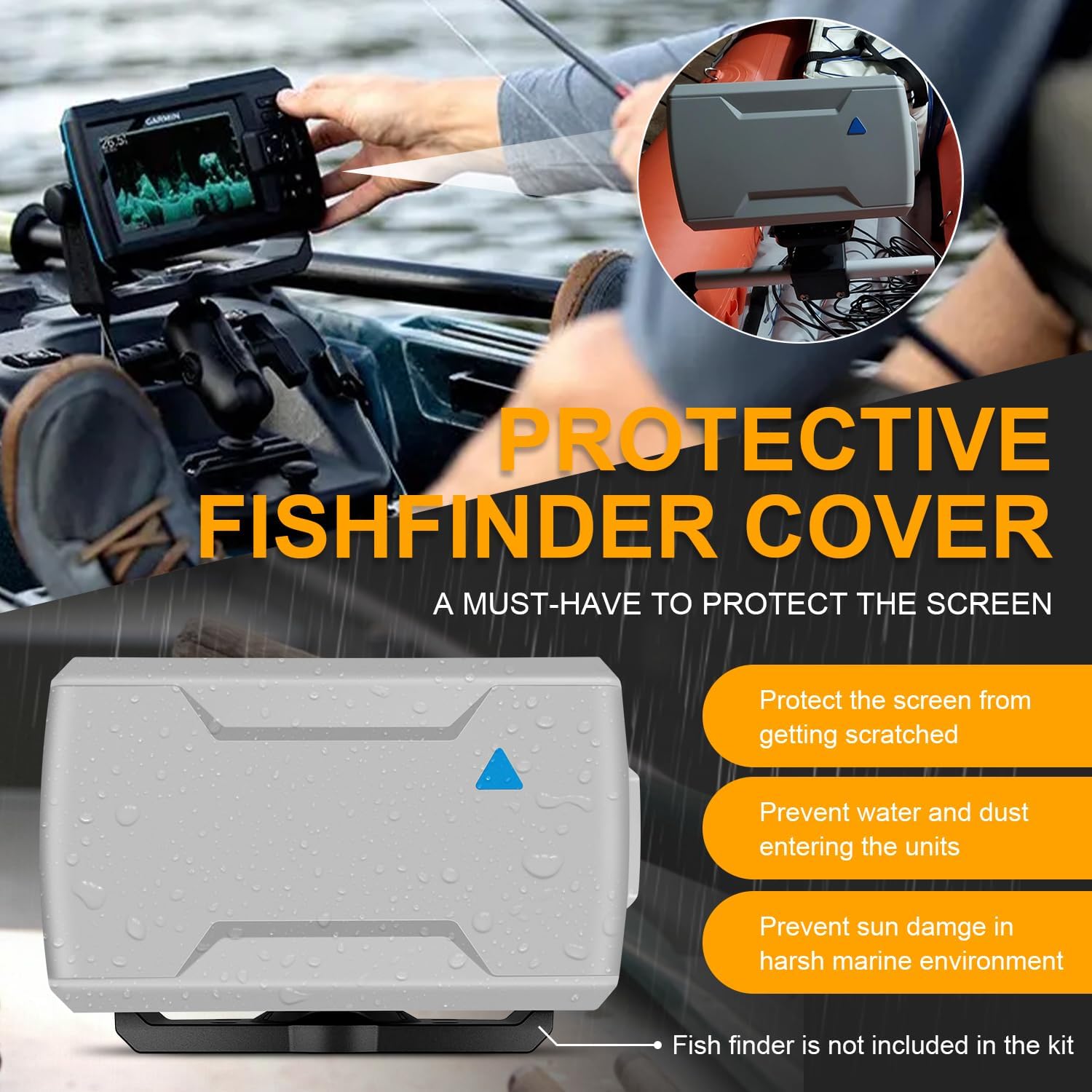 Capa Protetora Solar/Antipoeir - Fish Finder avaliação e preço