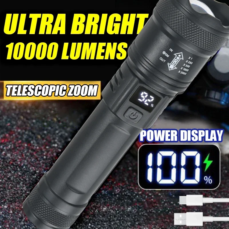 Lanterna LED poderosa com disp - Fish Finder Battery avaliação e preço