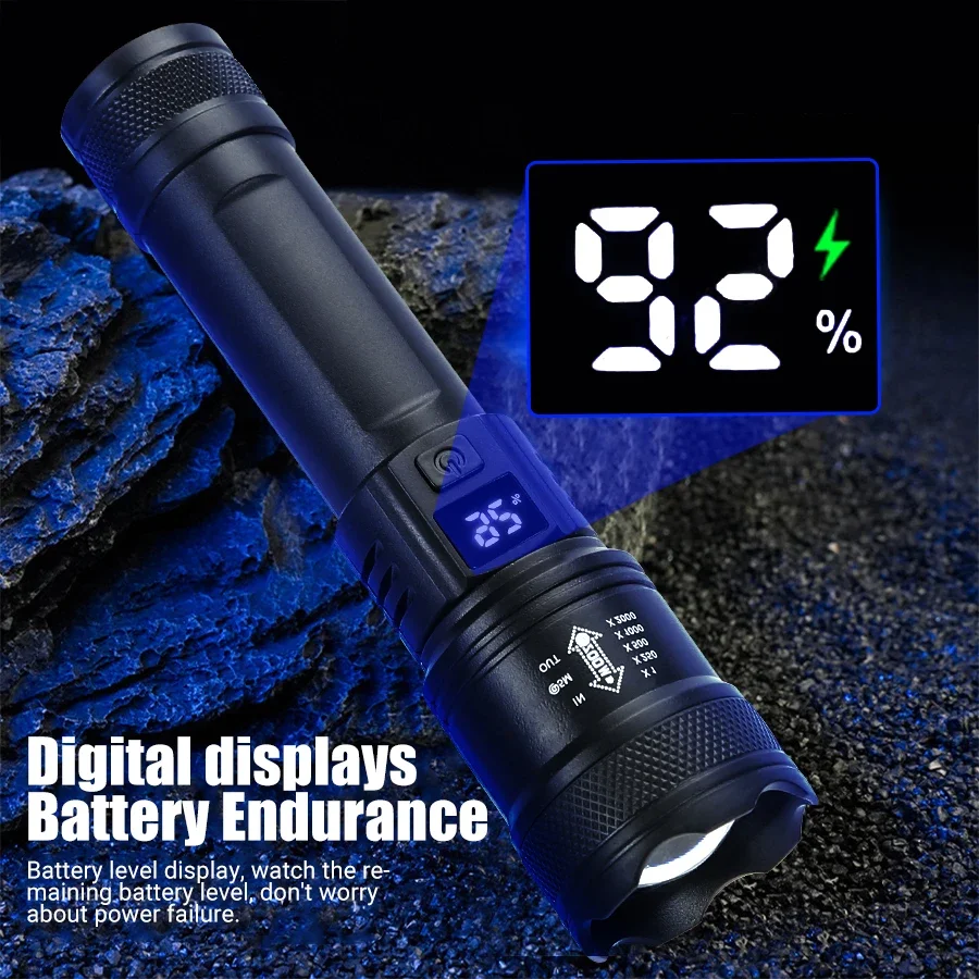 Lanterna LED poderosa com disp - Fish Finder Battery avaliação e preço