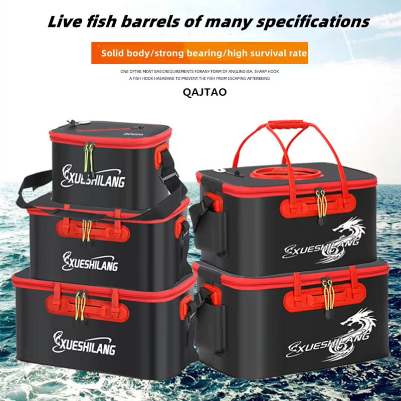 Balde de pesca dobrável espess - Fish Finder Case avaliação e preço