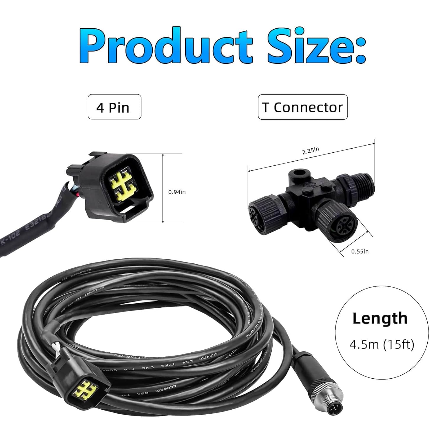 Cabo de interface do motor con - Fish Finder Cable avaliação e preço
