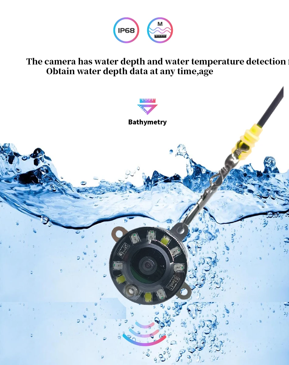 Câmera de pesca subaquática de - Fishing Camera avaliação e preço
