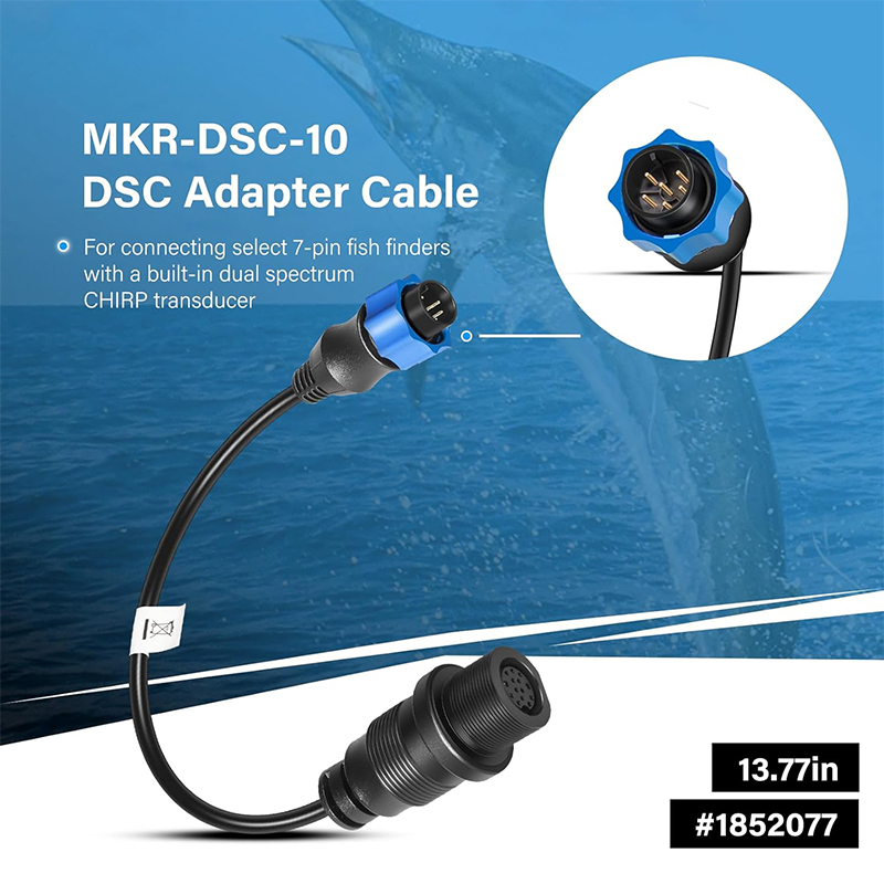 MKR-DSC-10 1852077 cabo adapta - Fish Finder Transducer avaliação e preço