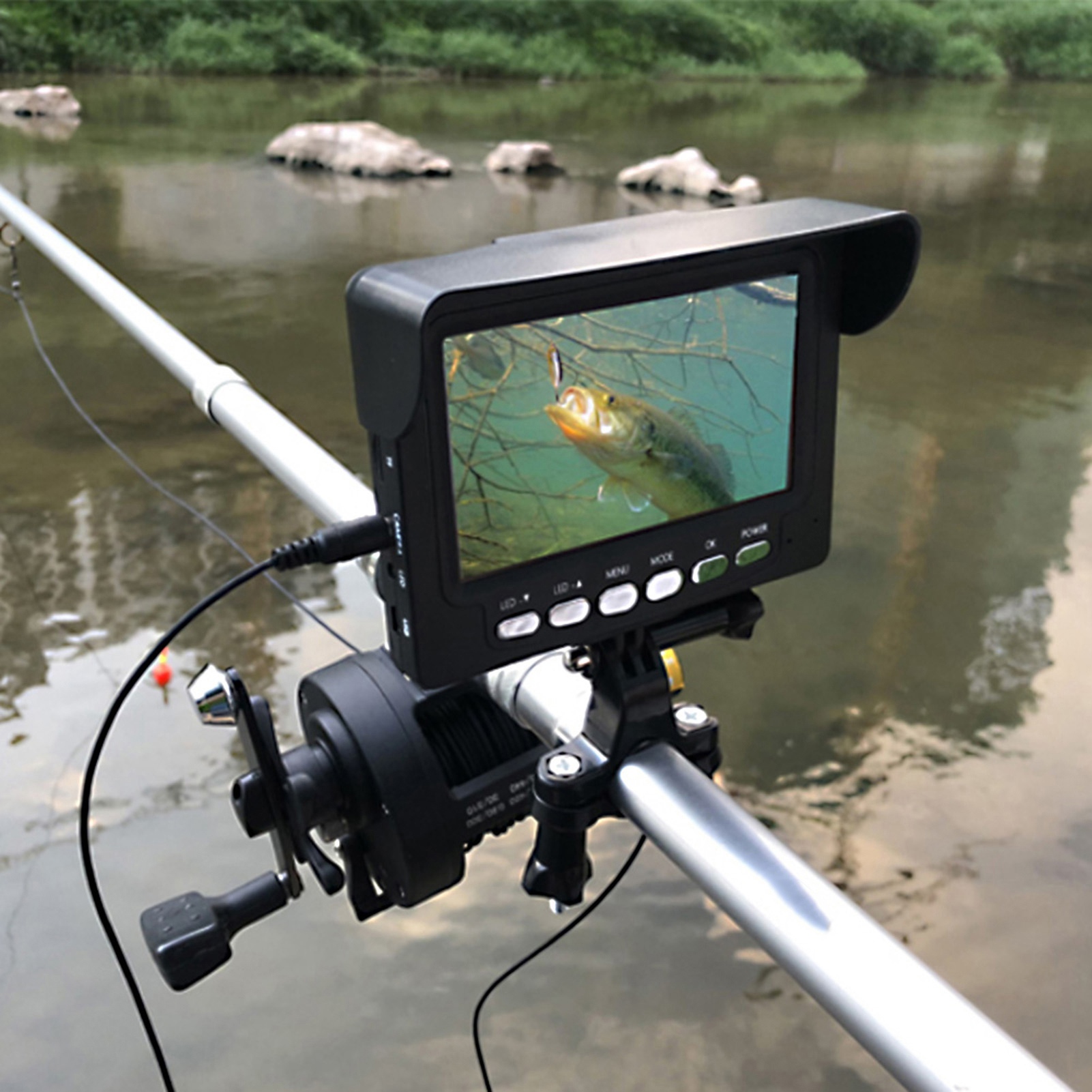 Portátil subaquática Visual Fi - Fish Finder Portable avaliação e preço