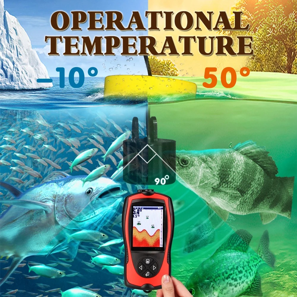Localizador de peixes com fio, - Fish Finder avaliação e preço