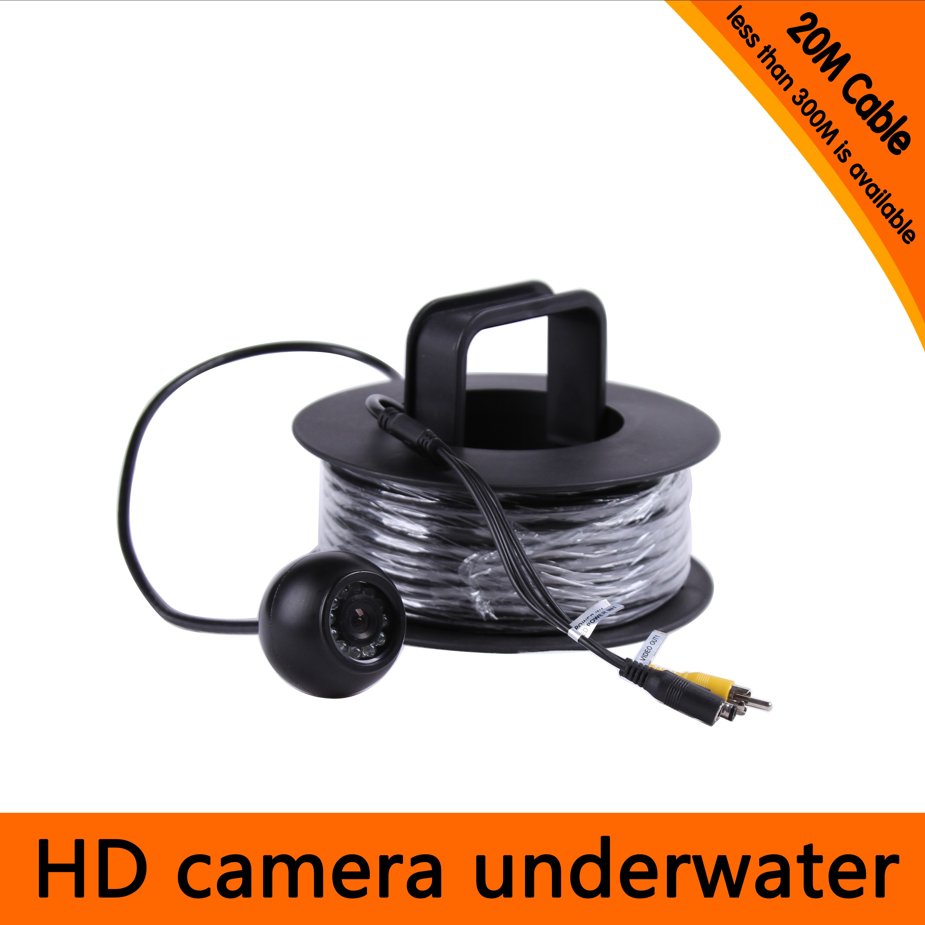 700tvl hd subaquático 20/30/50 - Fishing Camera avaliação e preço