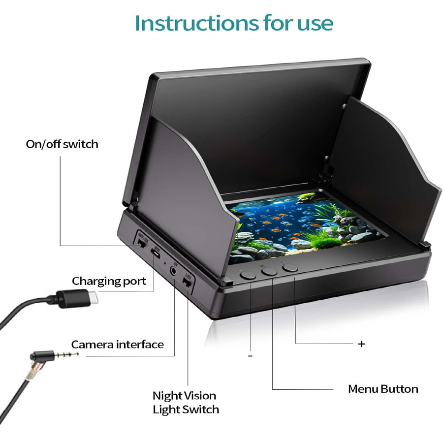 FOURQ Localizador de Peixes Po - Fishing Depth Finder avaliação e preço