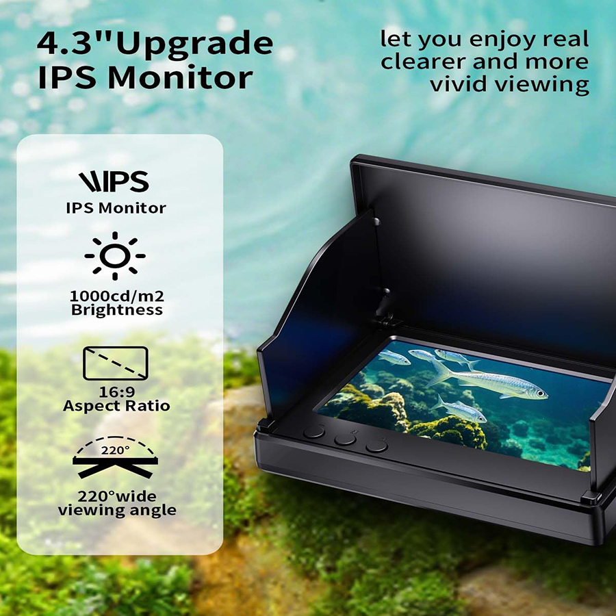 FOURQ Localizador de Peixes Po - Fishing Depth Finder avaliação e preço