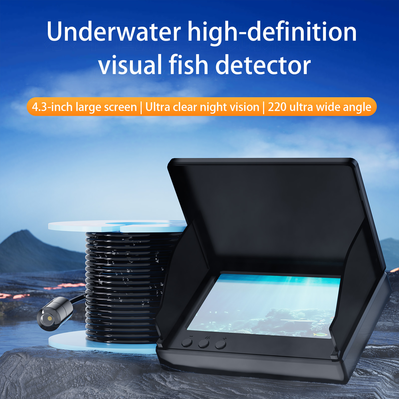 Câmera de Pesca Subaquática de - Fishing Camera avaliação e preço