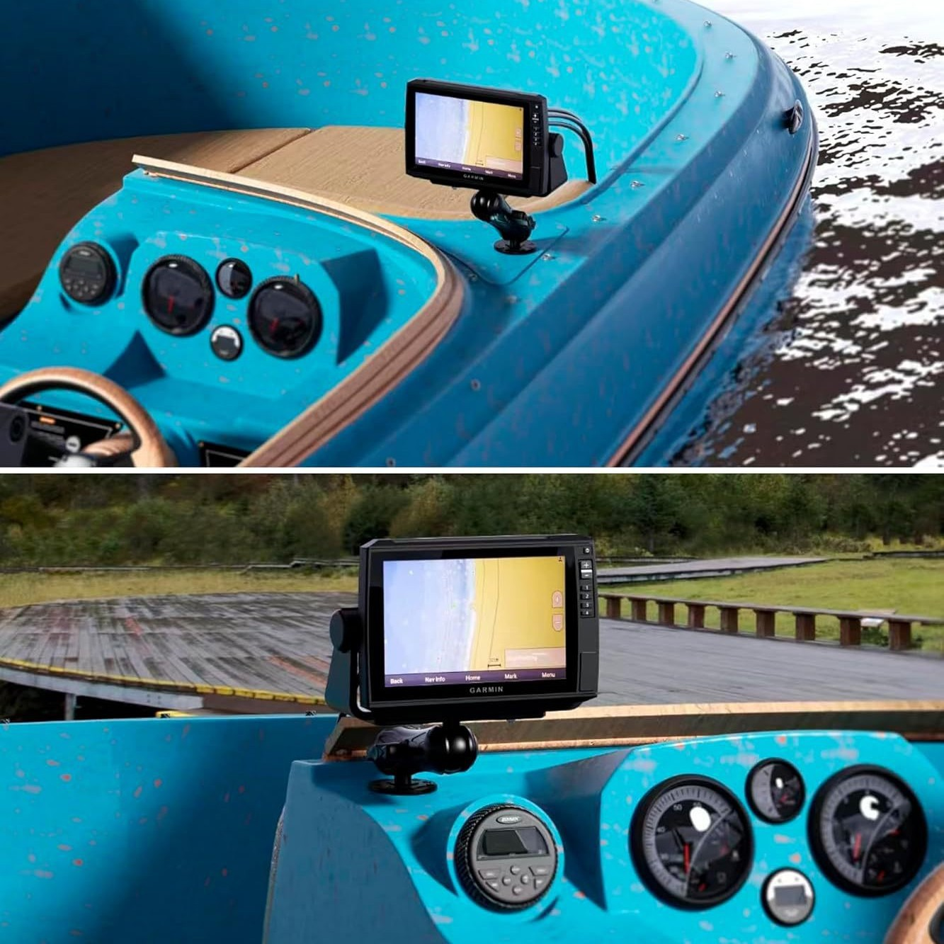 Suporte para localizador de pe - Fish Finder Mount avaliação e preço