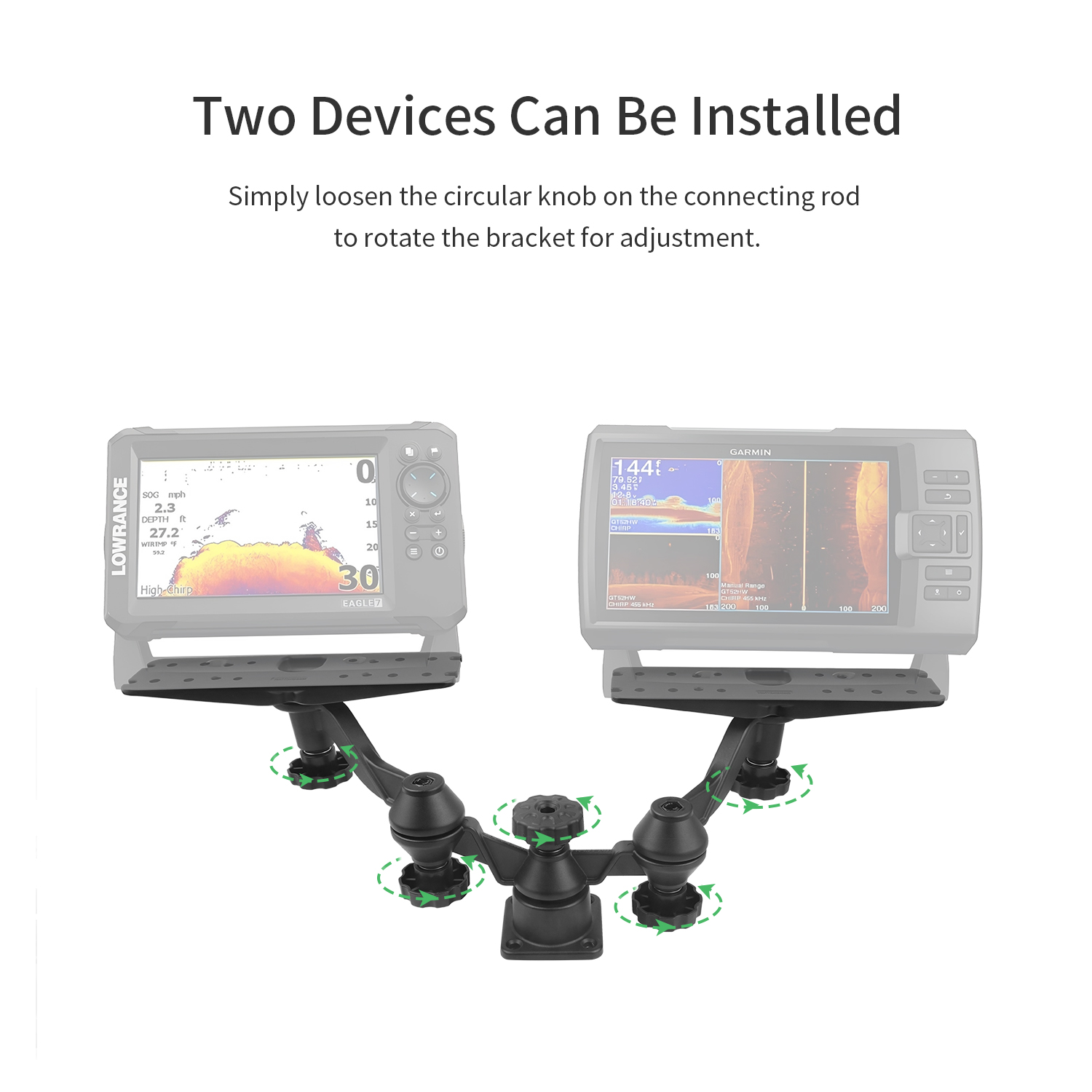 Suporte horizontal para fishfi - Fish Finder avaliação e preço