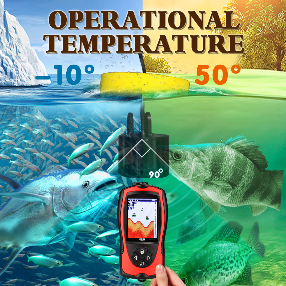 Localizador de Peixes Portátil - Fish Finder Portable avaliação e preço