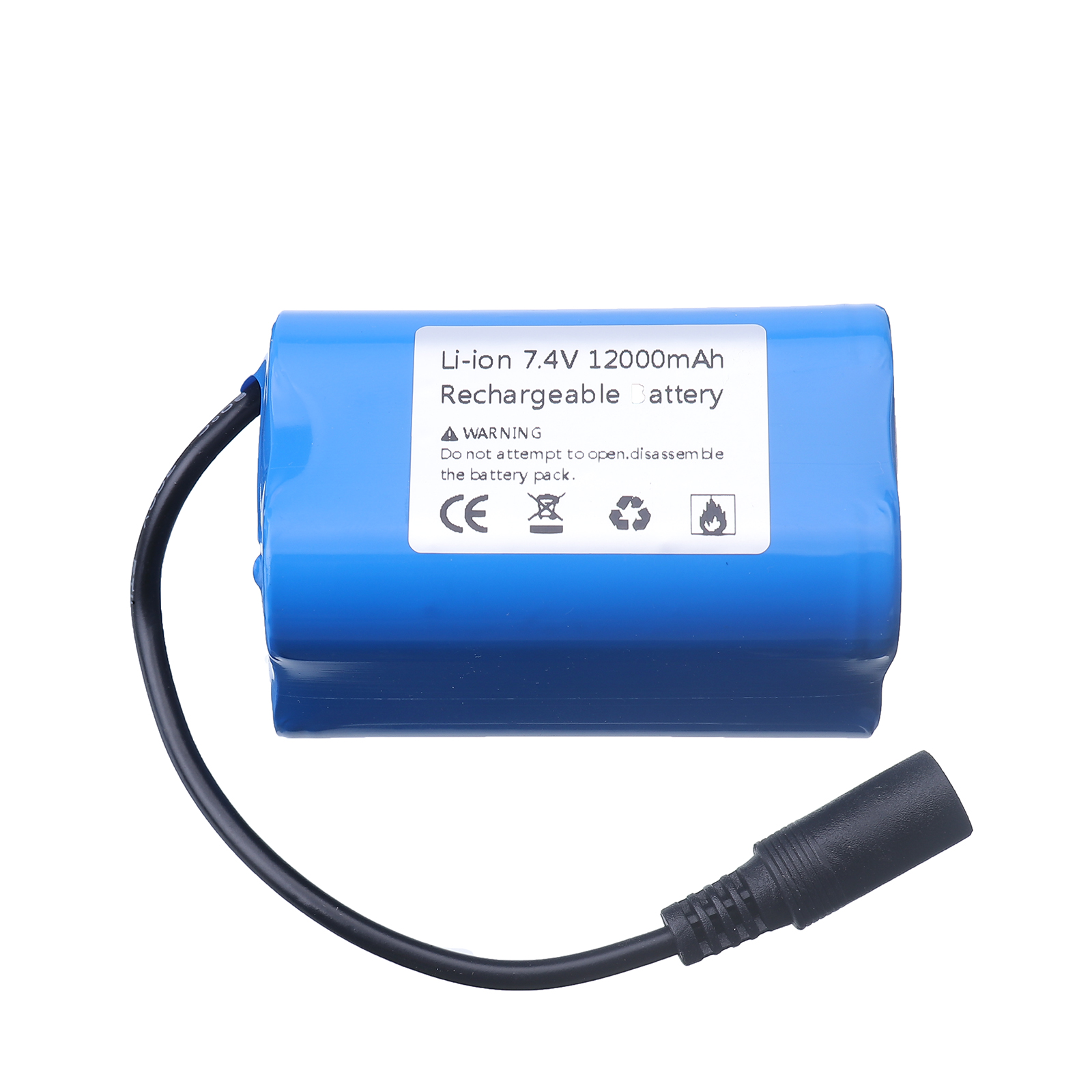 7.4v recarregável isca barco b - Fish Finder Battery avaliação e preço