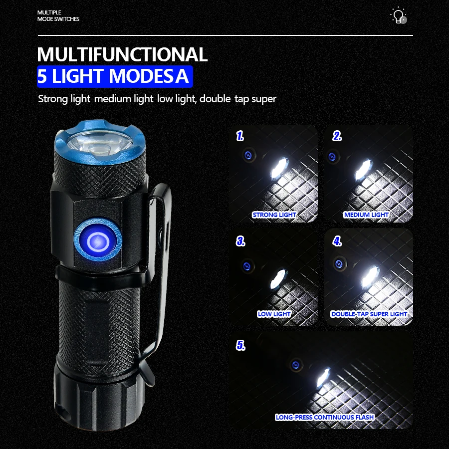 Lanterna LED P50 Super Brilhan - Fish Finder Battery avaliação e preço