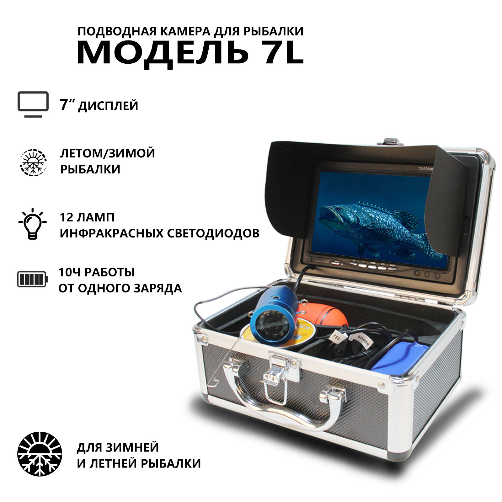 Câmera de Pesca Subaquática co - Fishing Camera avaliação e preço