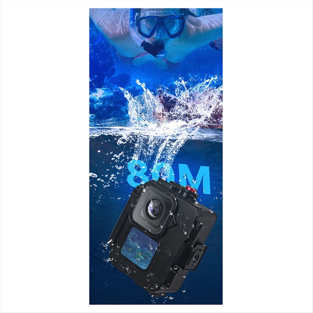 Capa à Prova d'Água N05R 80M c - Underwater Camera avaliação e preço