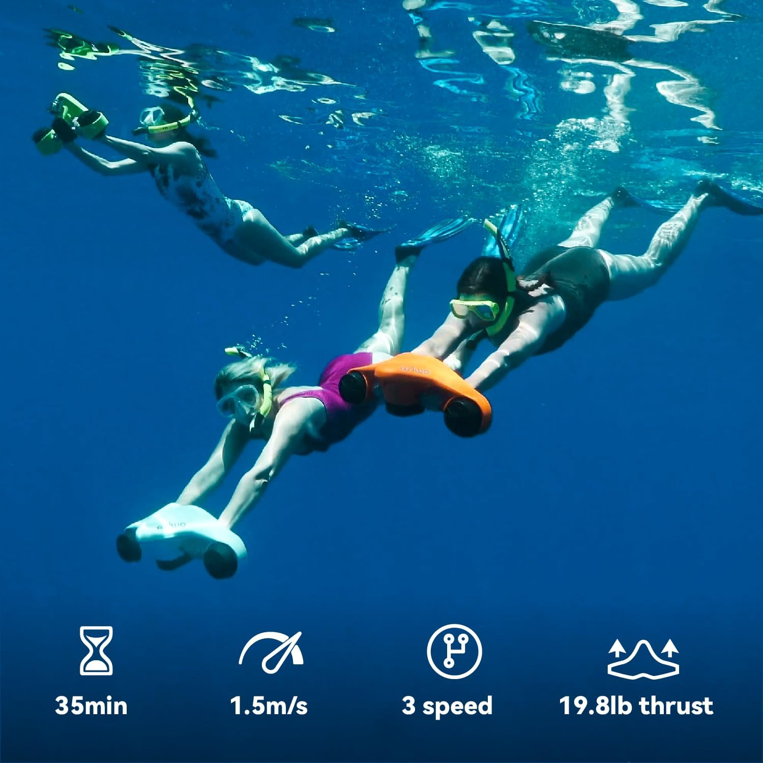 Scooter Subaquático com Motore - Underwater Camera avaliação e preço