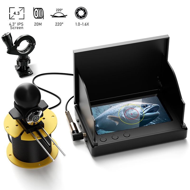 Câmera de pesca com visão notu - Fishing Depth Finder avaliação e preço